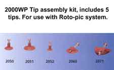 Roto-Pic, Tip Kit,2000WPExcelta Corporation